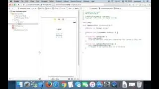 Hello World! Your first iOS App in Swift - Click Button Change text Label - Stack overflow