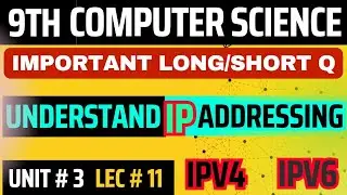 Understand IP addressing | IPv4 and IPv6 | 9th computer chapter 3 