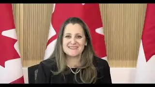 Post Budget Address With The Hon. Chrystia Freeland - April 23, 2021