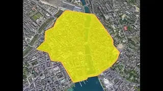 how to create shape in google earth, import to arc map and convert to AOI