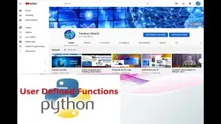 User Defined Functions in Python