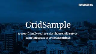 GridSample: A tool to select gridded population survey samples