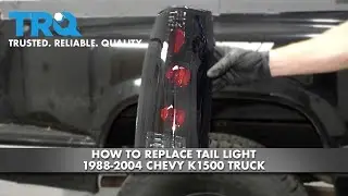 How To Replace Tail Light 1988-2004 Chevy K1500 Truck