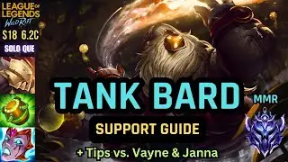 Wild Rift Tank Bard Support Guide - How To Dominate - Build, Runes & Gameplay Tips