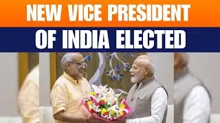 CP Radhakrishnan Elected 15th Vice President of India | NDA Wins with 452 Votes
