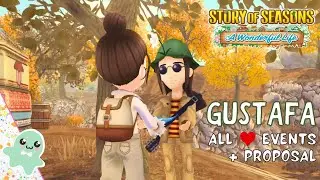 Gustafa 💚 Events + Proposal | Bonus Date // Story of Seasons: A Wonderful Life