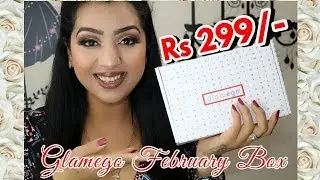 Glamego February 2018 Subscription Box Review || Rs 299 only || Luxury & Premium Brands