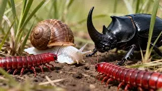The Secret Life of the Forest Floor: Millipedes, Beetles & Snails #Insects #ForestEcosystem