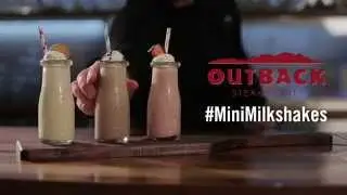 Mini Milkshakes: Made for one. Built for all.