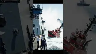 Close Quarters Sailing A Tugboat's Tense Job