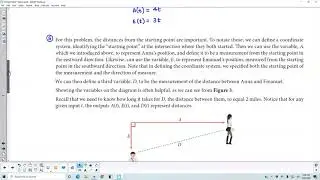 Math 10 4.2 Example 2 Using a Diagram to Model Distance Walked