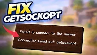 How To Fix Minecraft Connection Timed Out Error (Getsockopt) – Working Fix