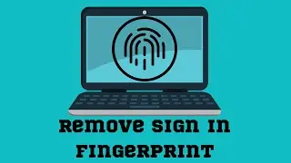 How to remove fingerprint sign-in on Windows 11?