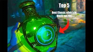 The Top 5 best classic elixirs in Black ops 4 zombies￼!