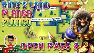 🔴OPEN PASS 8 2245 2236 2009 2259 vs 1419 2261 1711 1507 🔥🔥🔥 - RISE OF KINGDOMS