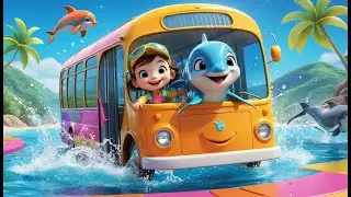 Wheels on the Bus &ndash; Lightning Ocean Voyage | Fun Kids Adventure Song | Sing Along Nursery Rhyme