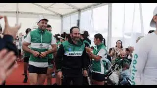 Remo en trainera Castropol