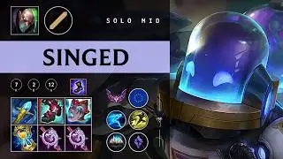 Singed Mid vs Corki - EUW Master Patch 26.03