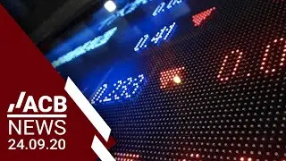 Global stocks hesitate while dollar demand persists amid virus concerns. ACB NEWS - 24.09.2020
