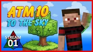 EARLY ACCESS Playthrough of ATM10 To The Sky!!!  - Day 1 Stream VOD