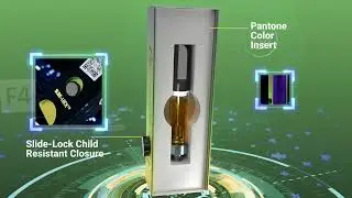Custom Child Resistant Cannabis Packaging - Slide-Lock Boxes