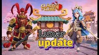 Lunar update - hero's skins in clash of clan!