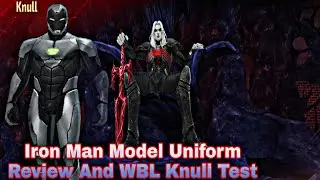 Iron Man Model Uniform Review And WBL Knull Test - Marvel Future Fight
