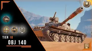 Object 140 Gameplay With a Legendary Finish! 😮&zwj;💨 [World of Tanks] [Replays]