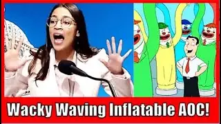 #AOC as Wacky Wavy Inflatable Arm Flailing Tube Man (Family Guy Parody)