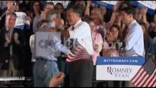 OH:ROMNEY, RYAN IN FINDLAY- WALK UP