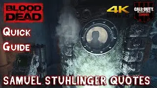 BLOOD OF THE DEAD Easter Eggs: 'Samuel Stuhlinger Quotes' Guide (4K)