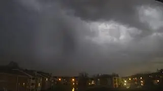 First Spring Storm 2018 | Time Lapse Video
