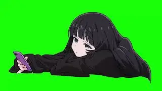 【Bocchi The Rock】Smartphone PA-san【Green Screen】