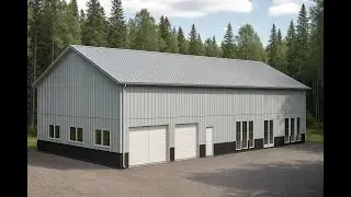 Discover the Ultimate 40x80 Gable Roof Barndominium Kit! [With Garage]