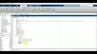 inspection method ybus formation matlab code with explaination