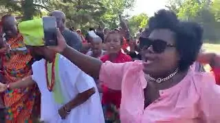 Ga Mantse celebrates Homowo with Ghanaian community in Toronto, Canada