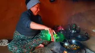 Happy Family, Living in Beautiful House | Organic Food Cooking | Village Life | #mukbang