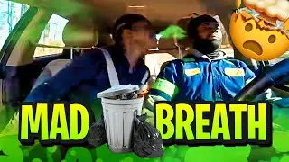 BAD BREATH PRANK ON HUSBAND - He Totally Didn't Expect It!