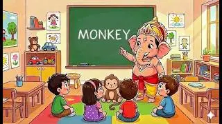 माकडाची मजेदार गाणी & रोचक माहिती | Monkey Song + Fun Facts | Bappa Tuitions
