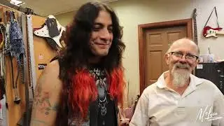 Jyro Alejo's custom Rick Mclain guitar