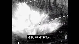 GBU-57 Massive Ordinance Penetrator Test