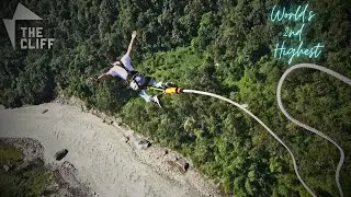 Bungee Jump | World's 2nd Highest Bungee 228m | The Cliff Nepal