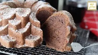 German Red Wine & Chocolate Cake