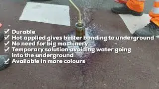 ChipFill thermoplastic Road Expert