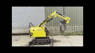 2005 BROKK 150 DEMOLITION ROBOT EXCAVATOR W/ BREAKER