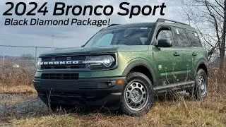Black Diamond Package!! 2024 Ford Bronco Sport Big Bend Review