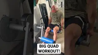 Unlock Massive Quad Gains with This Leg Extension Secret! #legworkout #quads #bodybuilding