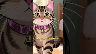 Mimi's Missing Bell Adventure. #shortsviral #cats