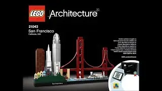 LEGO 21043 San Francisco 2019 Instructions LEGO Architecture