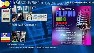 Filipino Radio Program  27June 2022